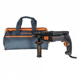 Truper Rotomartillo Eléctrico SDS Plus con Percusión ROEL-20N, Alámbrico, 650W, Negro/Gris 