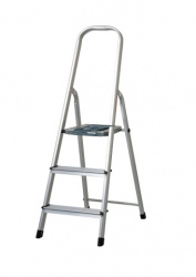 Escalera Plegable Truper ESTU-3A, Aluminio, 2.6 Metros, 3 Peldaños, hasta 150kg 