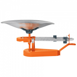 Truper Báscula Mecánica BAS-2M, 100g - 2Kg, Naranja 