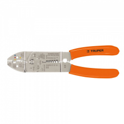 Truper Pinzas Pelacables PE-CA-9, Naranja 