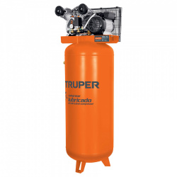 Truper Compresor de Aire Vertical 19366, 240L, 90psi, 3HP, 220V  