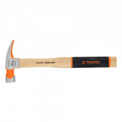 Martillo Uña Recta Truper MOR-10, 10Oz, 27.94cm, con Mango de Hickory 