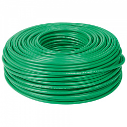 Volteck Bobina de Cable, 10 AWG, 100 Metros, Verde 