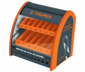Truper Despachador de Brocas DESP-BAV-GR, Naranja/Gris 