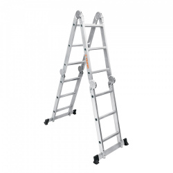 Escalera Extensible Truper ESMU-112, Aluminio, 4.6 Metros, 12 Peldaños, hasta 102Kg 