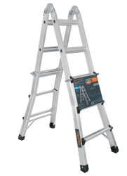 Escalera Telescópica Truper 101883, Aluminio, 3.9 Metros, 10 Peldaños, hasta 150kg 