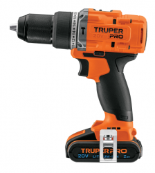 Truper Rotomartillo de Batería 103247, Inalámbrico, Reversible, 20V 