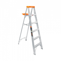 Escalera Plegable Truper EST-25, Aluminio, 1.8 Metros, 5 Peldaños, hasta 175kg 