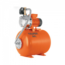 Truper Bomba de Agua Hidroneumática HIDR-3/4X50, 3360L/h, 3/4HP 