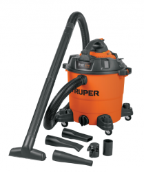Truper Aspiradora ASP-12S, 3700W, 45 Litros, Negro/Naranja 