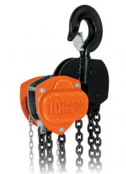Truper Polipasto de Cadena 16829, 3 Metros, hasta 10 Toneladas 