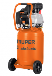 Truper Compresor de Aire Vertical COMP-50LV, 50L, 90psi, 2.5HP, 127V 