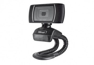Trust Webcam Trino, 1280 x 720 Pixeles, USB 2.0, Negro 