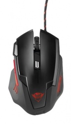 Mouse Gamer Trust Óptico GXT 111 Neebo, Alámbrico, USB, 2500DPI, Negro/Rojo 