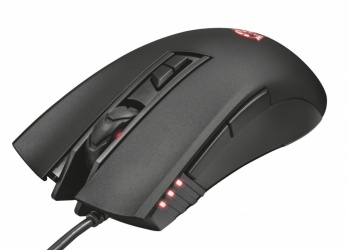 Mouse Gamer Ergonómico Trust GXT 121 Zeebo, Alámbrico, Óptico, 3.200DPI, USB-A, Negro 