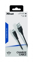 Trust Cable USB-A Macho - USB-C Macho, 3 Metros  