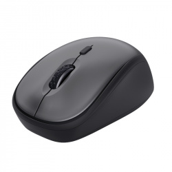 Mouse Trust Yvi+, Inalámbrico, Óptico, 1.600DPI, RF Inalámbrico, Negro 