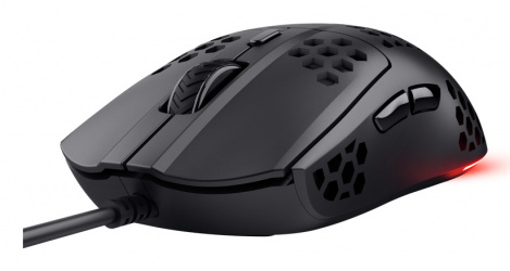 Mouse Gamer Trust GXT928 Helox, Alámbrico, Óptico, 6.400DPI, USB-A, Negro 
