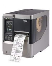 TSC MX240P, Impresora de Etiquetas, Transferencia Térmica, 203 x 203DPI, Ethernet, USB, RS-232, Negro/Gris 