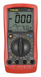 Tulmex Multímetro Digital 16-61, 1000V, Rojo 