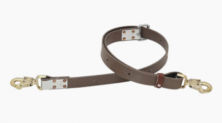 Tulmex Bandola con Ganchos Templados 5295-19D, Seguro Doble, Café 