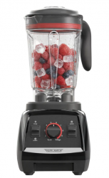 Turmix Licuadora LIUD01, 1.2 Litros, 1500W, 10 Velocidades, Negro 