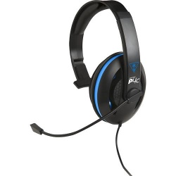Turtle Beach Diadema Ear Force P4C para PS4, Alámbrico, 3.5mm, Negro/Azul 