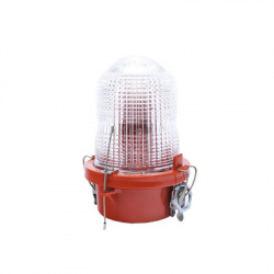 TWR Lámpara de Obstrucción Roja, Luz Fija Tipo L-810, 240V 