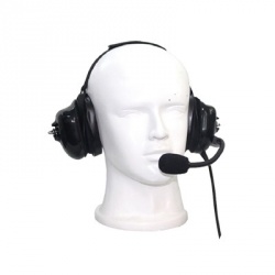 txPRO Audífonos con Micrófono para Radio TX-740-M11, M11, Negro, para Motorola 