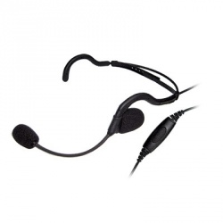 txPRO Auricular con Micrófono para Radio TX-760-M09, M09, Negro, para Motorola 