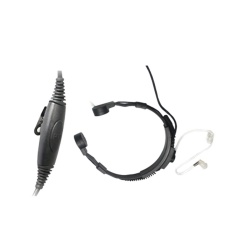 txPRO Auricular con Micrófono para Radio TX-790-M11, M11, Negro, para Motorola 