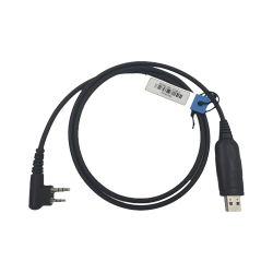 TXPRO Cable Programador para Radio, USB-A, 1 Metro, Negro, para TC500/ TC600/ TC700/ TC2110/ TC1600 