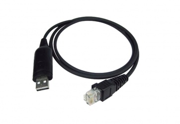 txPRO Cable USB Macho, 1 Metro, Negro, para Vertex VX-2100/VX-2200 