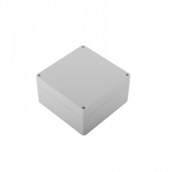 txPRO Gabinete de Plástico para Exteriores, 16 x 16cm, Blanco 