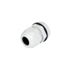 txPRO Conector Plástico Tipo Glándula para Cable de 3.5-6mm, Blanco 