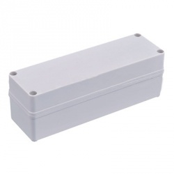 txPRO Gabinete de Plástico para Exteriores, 24.8 x 7.7cm, Blanco 