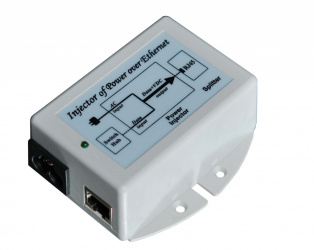 Tycon Systems Adaptador e Inyector de PoE TP-POE-48GD, 10/100/1000 Mbit/s, 48V, 2x RJ-45 