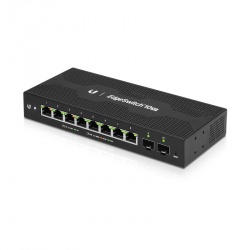 Switch Ubiquiti Networks Gigabit Ethernet EdgeSwitch 10XP, 8 Puertos 10/100/1000Mbps, 20 Gbit/s - Administrable 