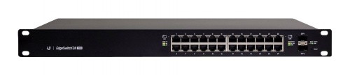 Switch Ubiquiti Networks Gigabit Ethernet EdgeSwitch, 24 Puertos 10/100/1000Mbps + 2 Puertos SFP, 52 Gbit/s, 8000 Entradas - Administrable 
