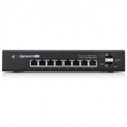 Switch Ubiquiti Networks Gigabit Ethernet EdgeSwitch, 8 Puertos 10/100/1000Mbps + 2 Puertos SFP, 20 Gbit/s, 8000 Entradas - Administrable 