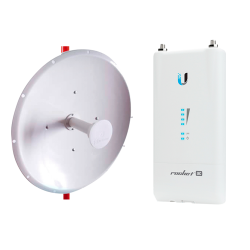Access Point Ubiquiti Networks Rocket 5ac Lite, Inalámbrico, 450 Mbit/s, 5GHz ― incluye NetPoint Antena Direccional NP-1 