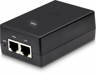 Ubiquiti Networks Adaptador e Inyector de PoE-24-24W-G, 2x RJ-45, 24V 