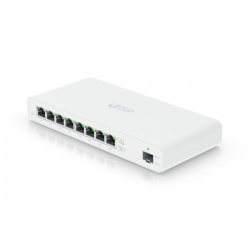 Switch Ubiquiti Networks UISP-S, 8 Puertos Gigabit Ethernet 10/100/1000 8 x PoE Pasivo 110W, 1 Puertos SFP, 18 Gbit/s, Administrado  