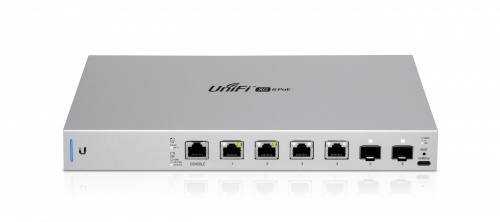 Switch Ubiquiti Networks Gigabit Ethernet UniFi XG 6 PoE, 4 Puertos PoE++, 2 Puertos SFP+, 120 Gbit/s - Administrable 