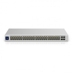 Switch Ubiquiti Networks Gigabit Ethernet UniFi USW-48, 48 Puertos 10/100/1000Mbps + 4 Puertos SFP,  52 Gbit/s - Administrable 