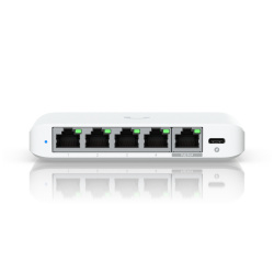 Switch Ubiquiti Networks Flex Mini, 5 Puertos 2.5G Ethernet 100/1000/2500 1 x PoE No disponible, 25 Gbit/s, Administrado 