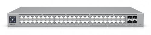 Switch Ubiquiti Networks Pro Max, 48 Puertos 2.5G Ethernet 100/1000/2500 16 x No disponible 720W, 4 Puertos SFP+, 224 Gbit/s, 32000 Entradas, No Administrado ― Leves rayones. 