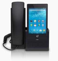 Ubiquiti Networks Teléfono IP con Pantalla Touch 5'', Bluetooth, WiFi, Altavoz, Negro 