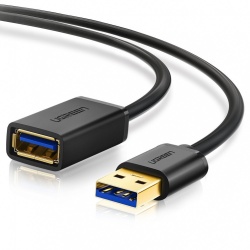 Ugreen Cable USB-A Macho - USB-A Hembra, 1 Metro  