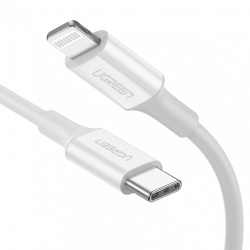 Ugreen Cable USB-C Hembra - USB-C/Lightning Macho, 1 Metro  